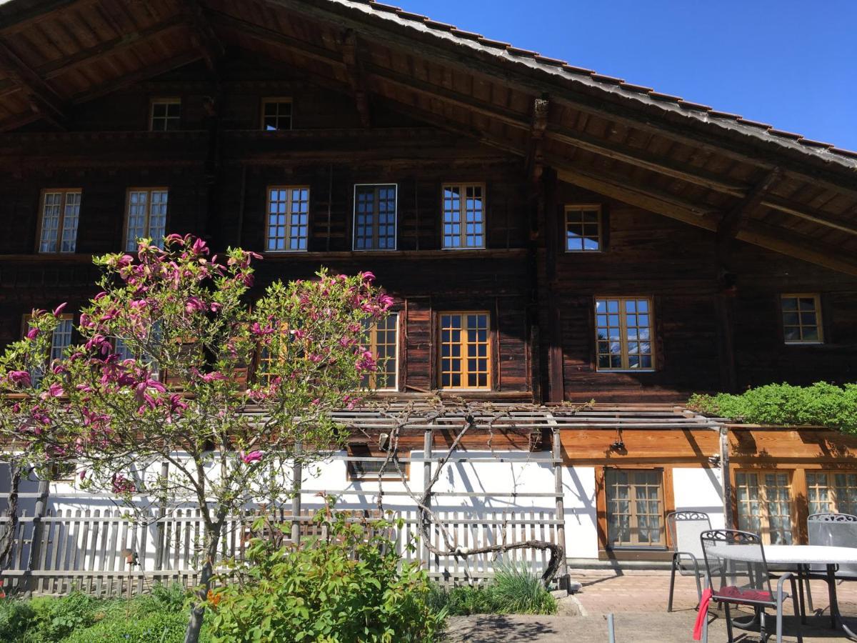 Holidayapartment Sydach Wilderswil Buitenkant foto