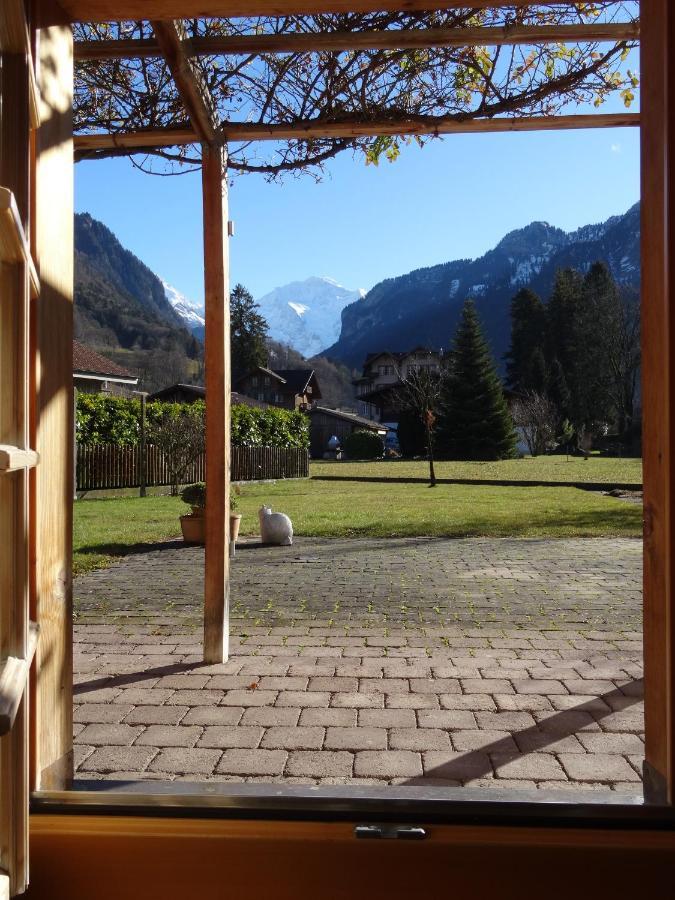 Holidayapartment Sydach Wilderswil Buitenkant foto